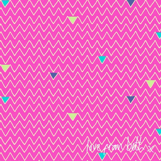 Quilting Cotton - Arrow Drops Pink - ARR05P