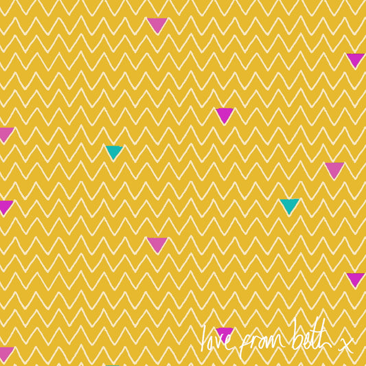 Quilting Cotton - Arrow Drops Yellow - ARR04Y
