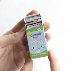 Kawaii Bunny Mini Cross Stitch Kit