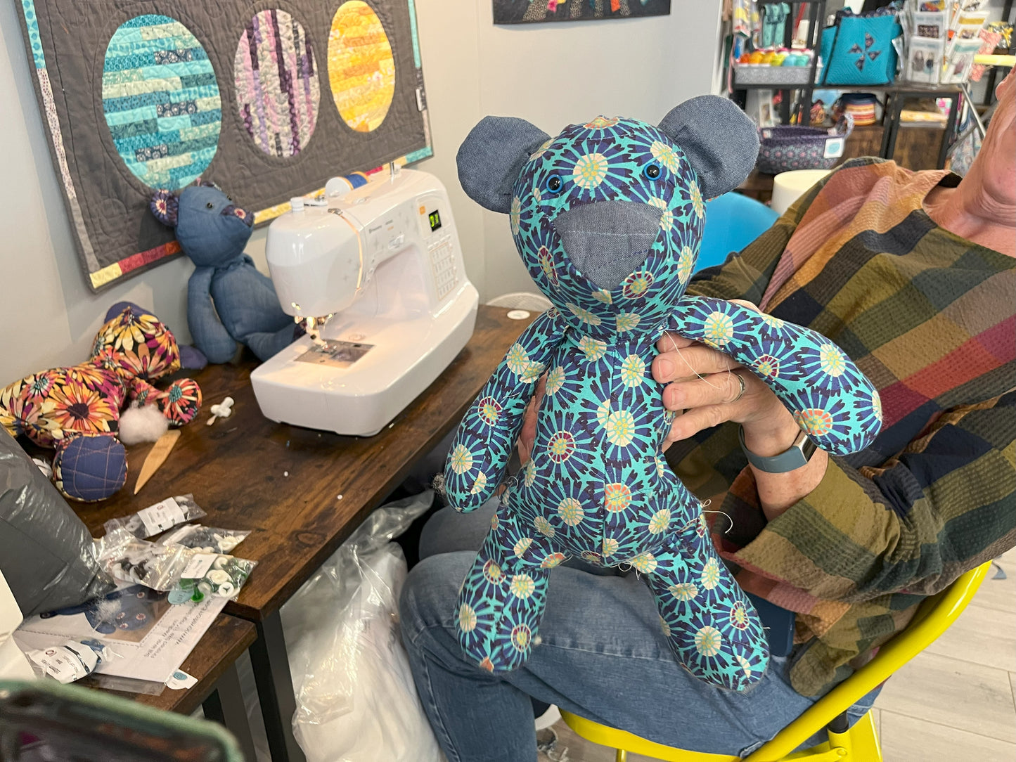 Patchwork Ted Sewing Pattern