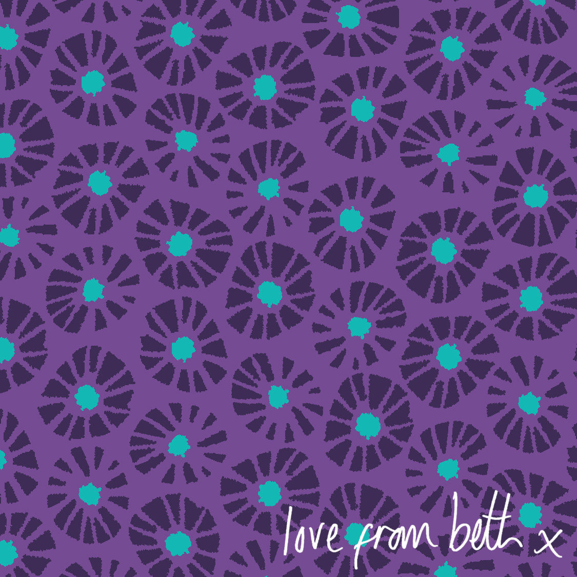 Quilting Cotton - Dials Purple - BL0611DP
