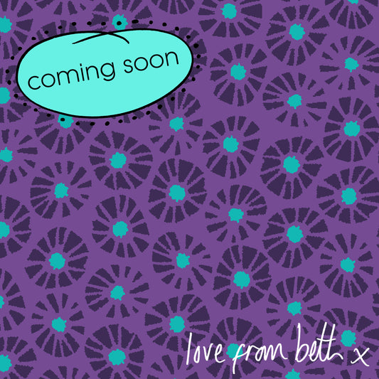Quilting Cotton - Dials Purple - BL0611DP