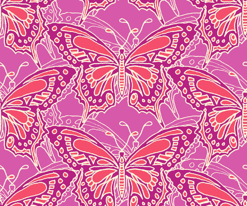 Quilting Cotton - Flutter Pink - FLU01P