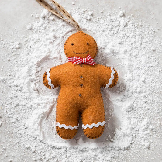 Gingerbread Man Felt Craft Kit