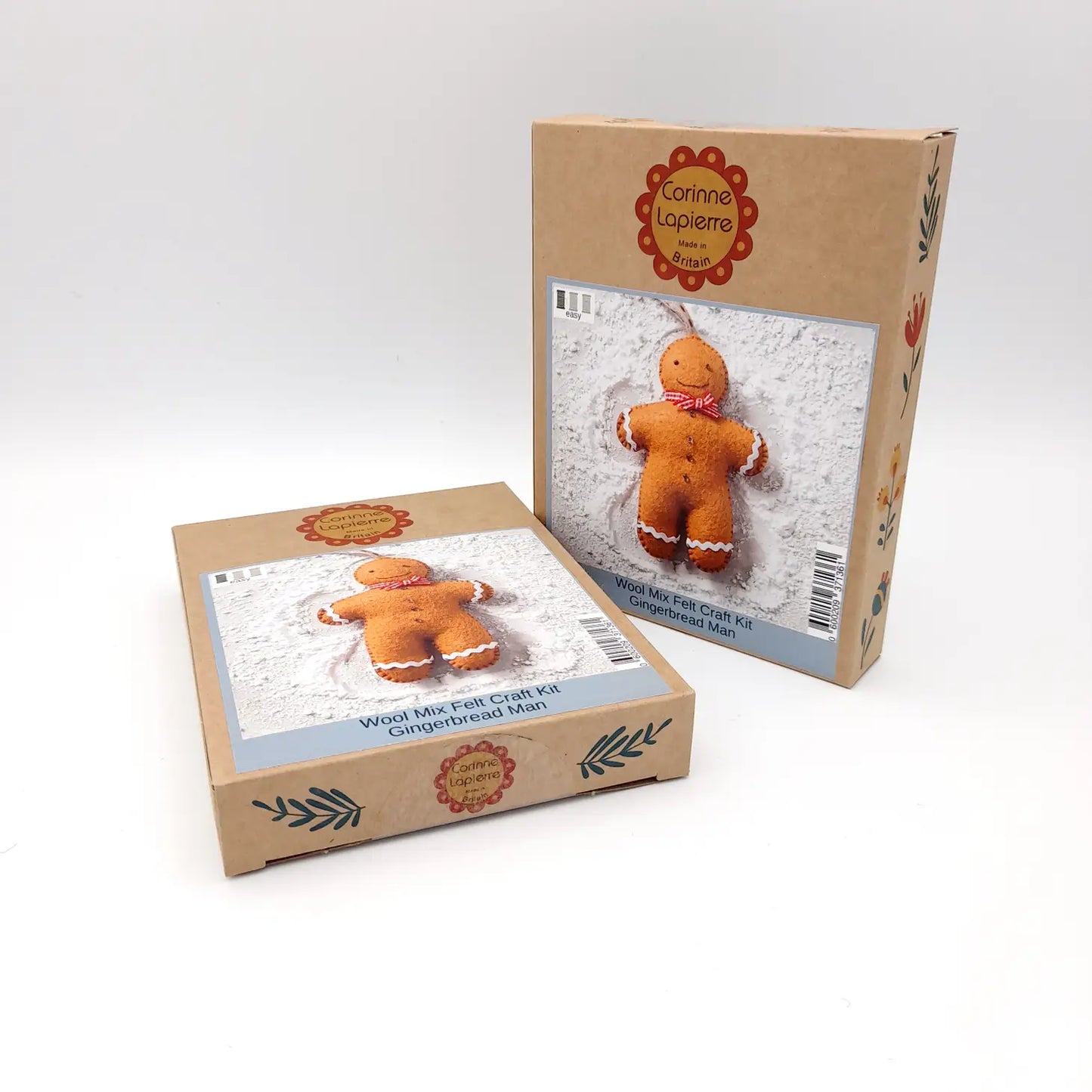 Gingerbread Man Felt Craft Kit