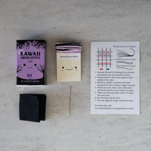 Load image into Gallery viewer, Kawaii Halloween Cat mini cross stitch kit