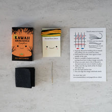 Load image into Gallery viewer, Kawaii Halloween Pumpkin mini cross stitch kit