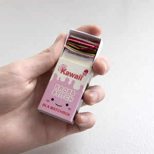 Kawaii Mini Ice Lolly Cross stitch kit