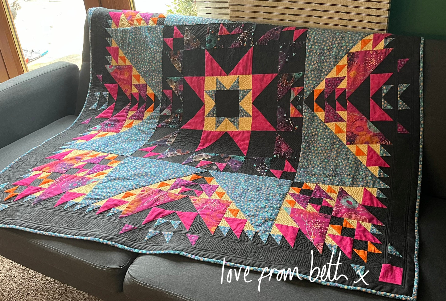 Nova Quilt Sewing Pattern and Kits