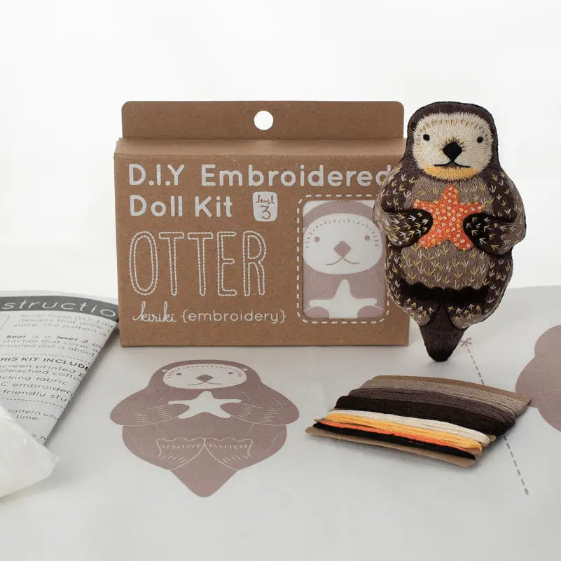 Otter Sewing Kit - Kiriki Press