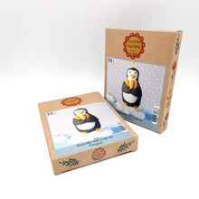 Load image into Gallery viewer, Penguin and Fish Felt Craft Kit