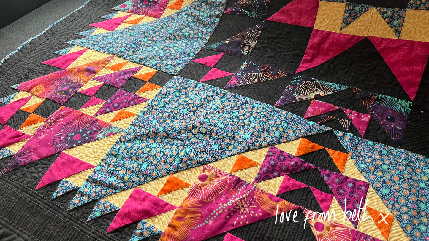 Nova Quilt Sewing Pattern and Kits