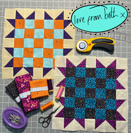 Block Club Class - Month 1 - Checkered Charms