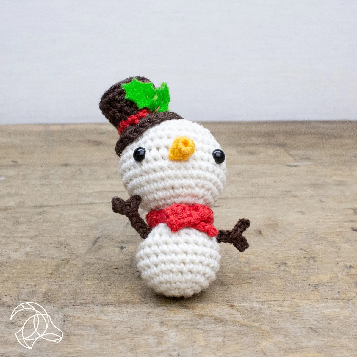 Mini Snowman Crochet Kit - Hardicraft