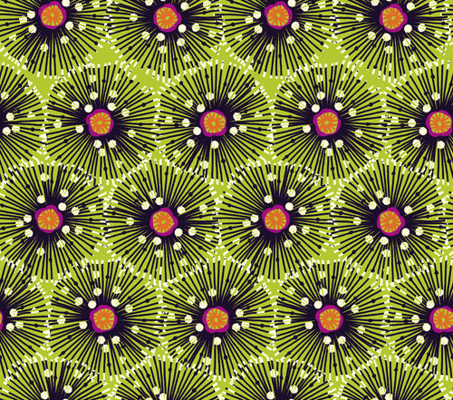 Quilting Cotton - Urchin Lime - URCH04L