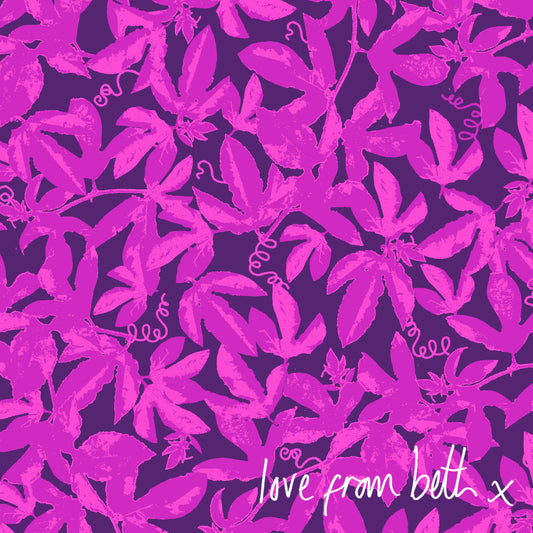 Quilting Cotton - Vines Pink - VIN02P