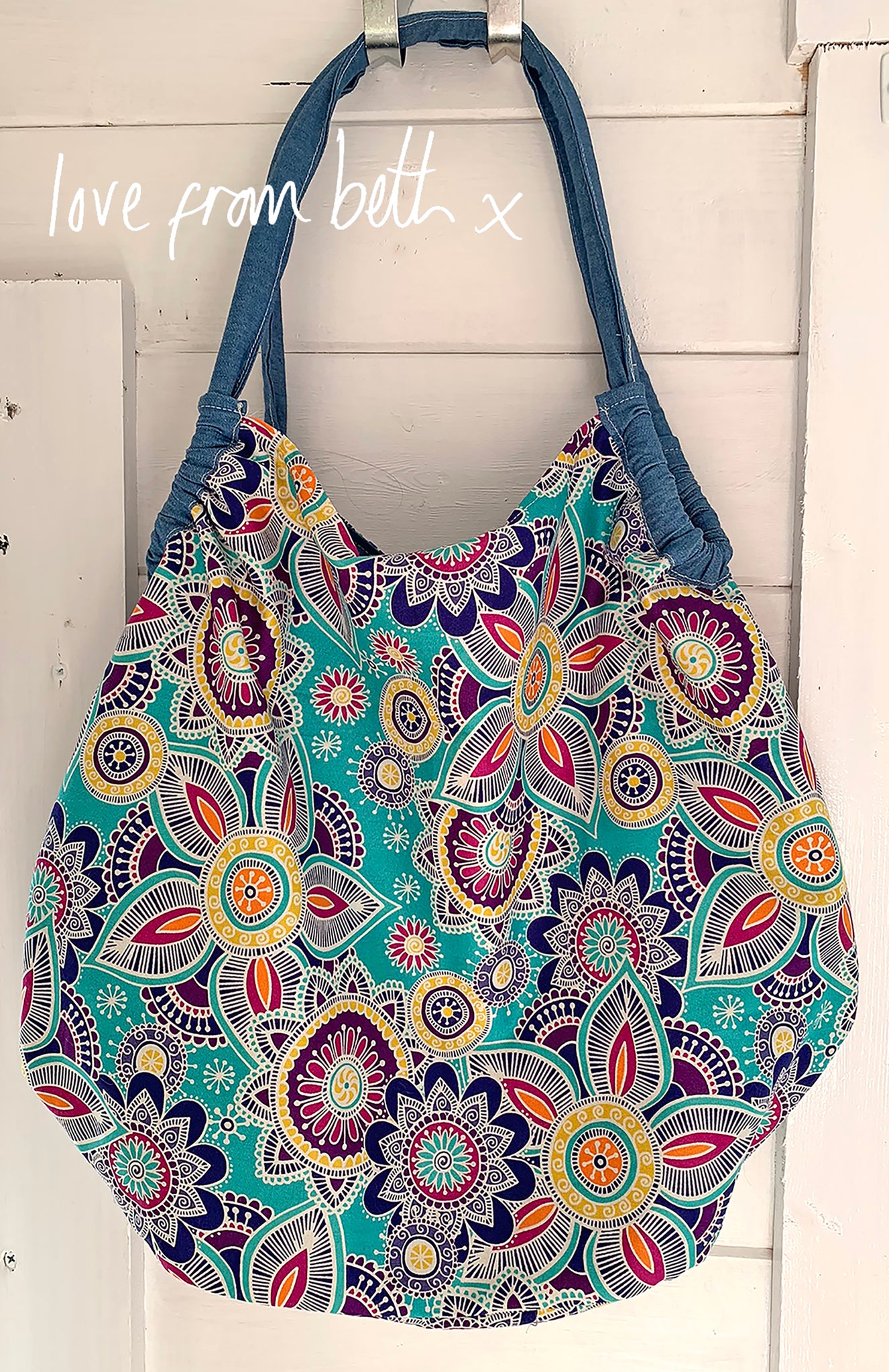 Reversible Tote Bag,rversible Tote Bag,pdf Sewing Pattern,boho Bag