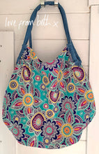 Load image into Gallery viewer, Reversible Shopping Bag Sewing Pattern