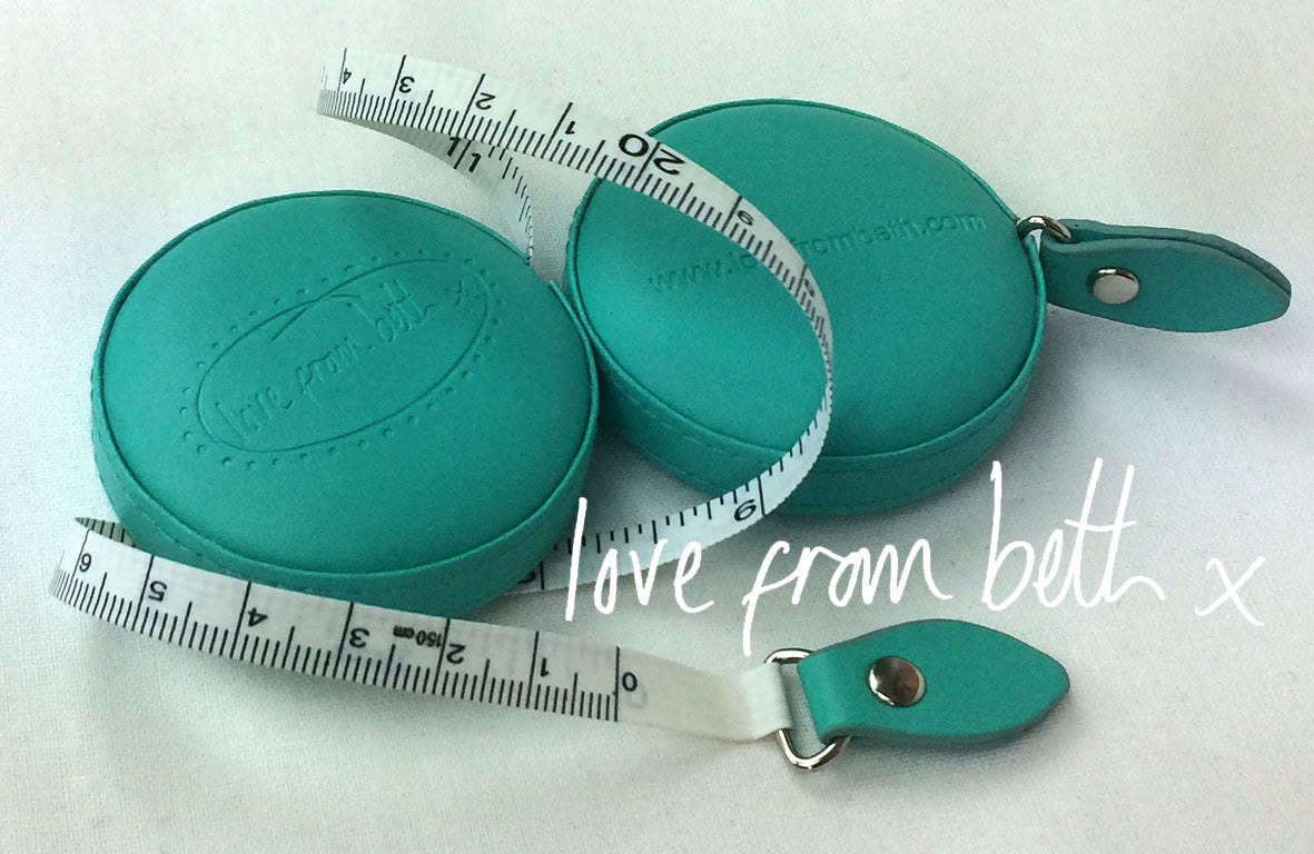 Original Love From Beth Tape Measure