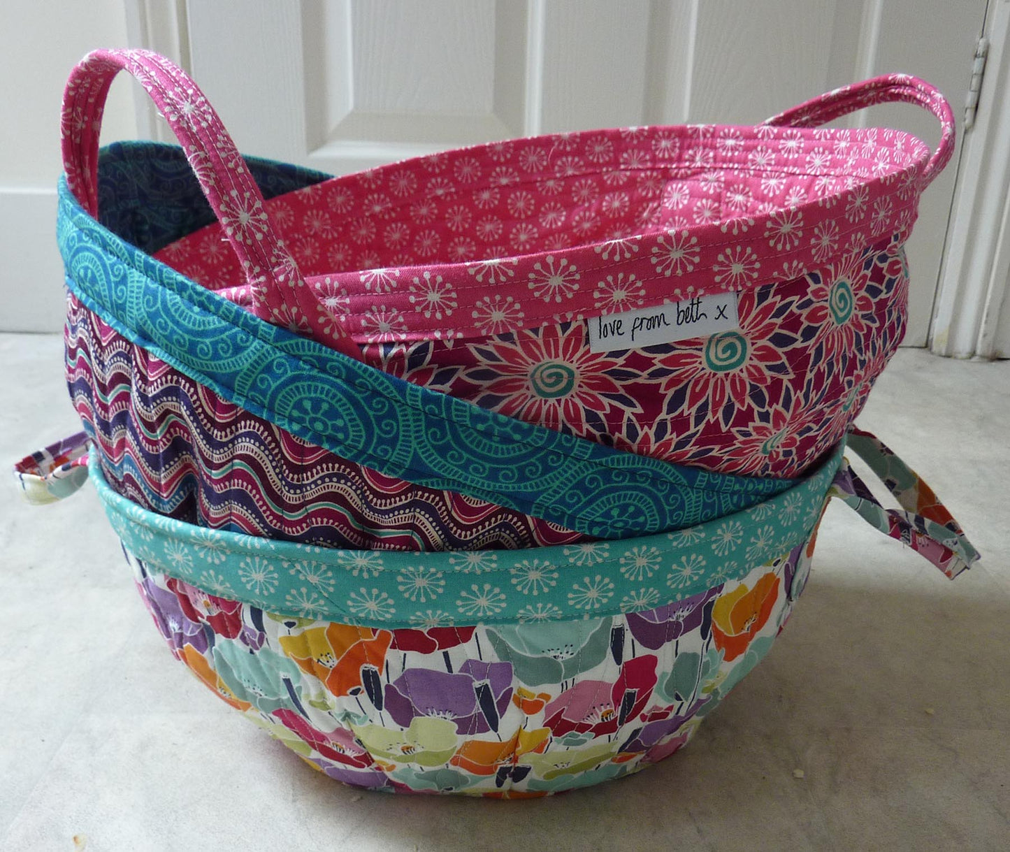 Project Baskets Sewing Pattern