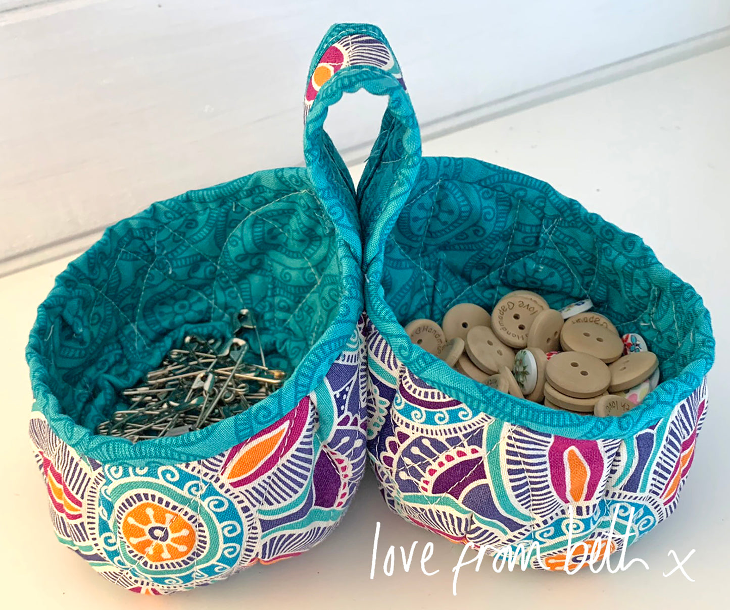 Angel Basket Sewing pattern