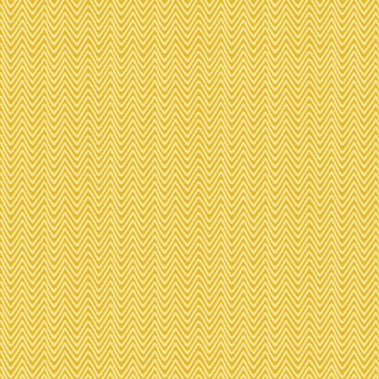 Quilting Cotton - In Bloom - Ziggy Yellow - BL0301Y