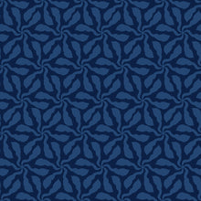 Load image into Gallery viewer, Quilting Cotton - In Bloom - Swirly Whirly Navy - BL0502N