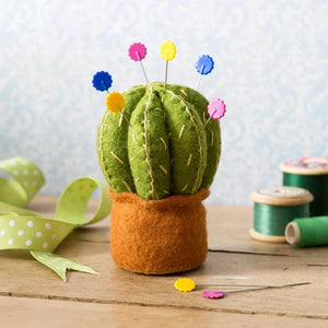 Cactus Pincushion Felt Sewing Kit