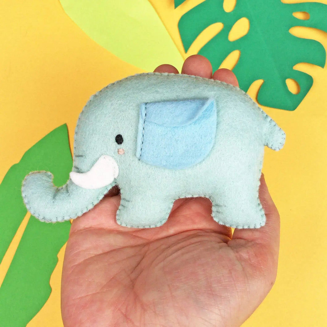 Emily the Elephant Felt DIY Sewing Kit