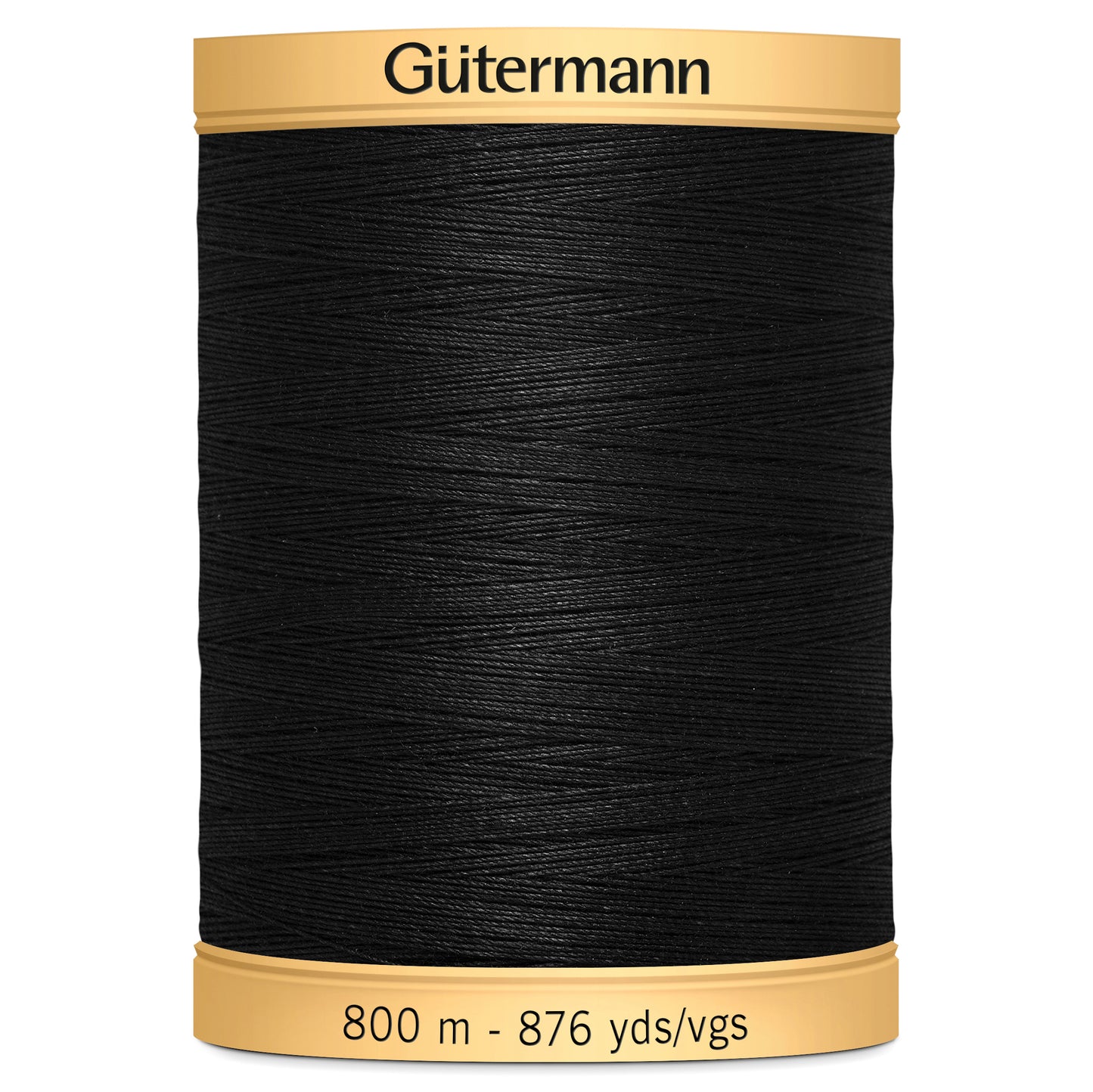 Gutermann Natural Cotton Thread: 800m Black