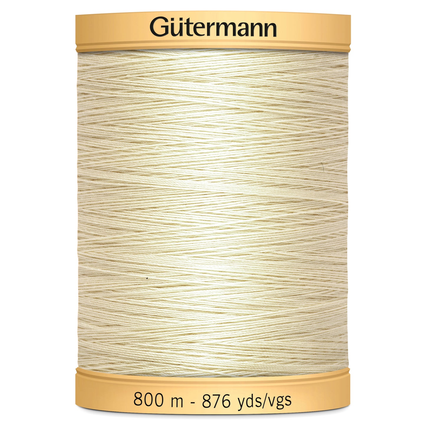 Gutermann Natural Cotton Thread: 800m Cream