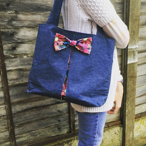 Easy Bow Bag Sewing Pattern