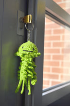 Load image into Gallery viewer, Knitty Critters - Jellyfish Keychain Crochet Kit