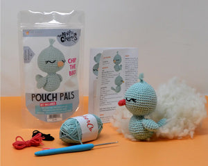 Knitty Critters - Pouch Pals - Colin the Chick Crochet Kit