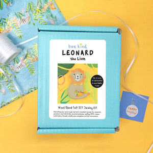 Leonard the Lion Felt DIY Sewing Kit
