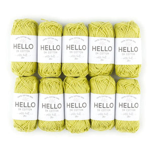 HELLO 100% Cotton 25g Amigurumi Yarn