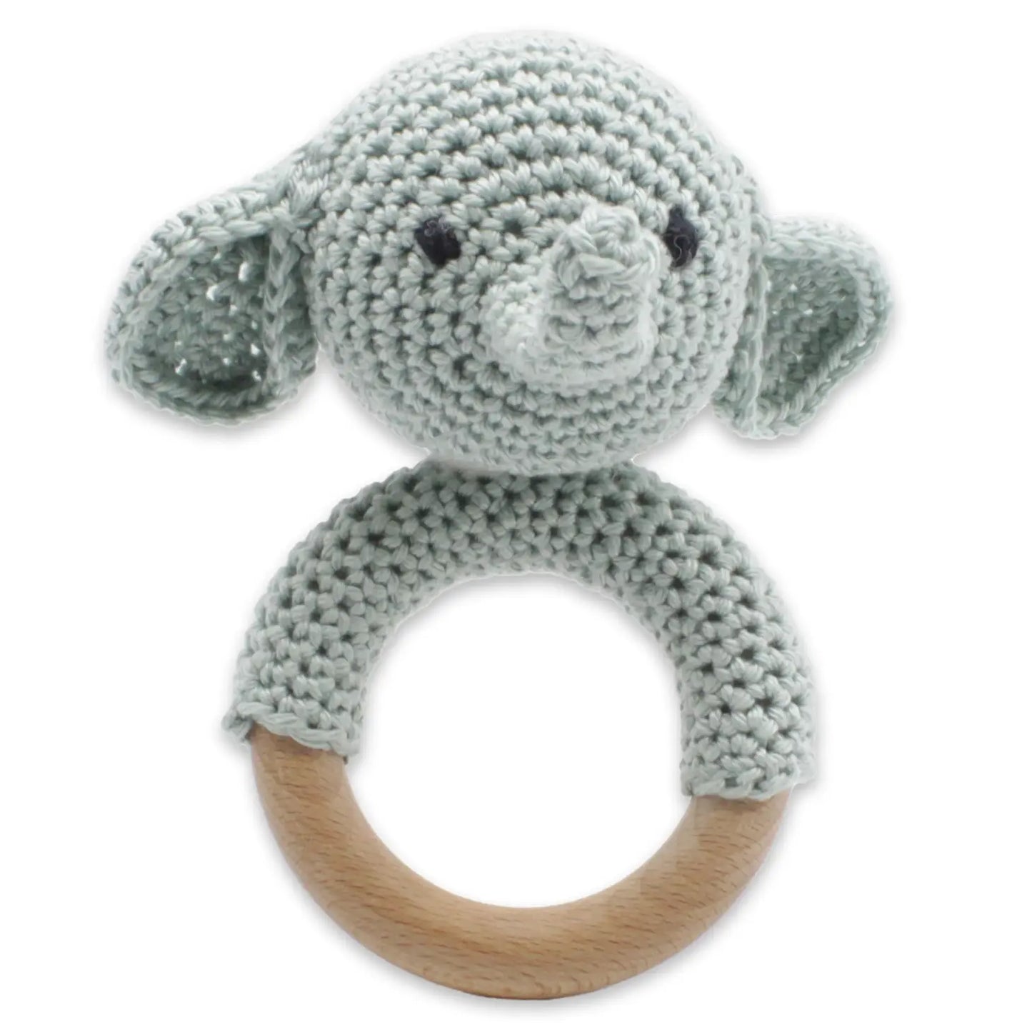 Baby Elephant Rattle Crochet kit - Hardicraft