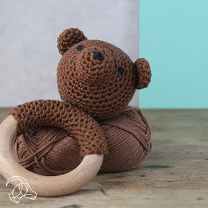 Baby Bear Rattle Crochet kit - Hardicraft