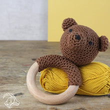 Load image into Gallery viewer, Baby Bear Rattle Crochet kit - Hardicraft