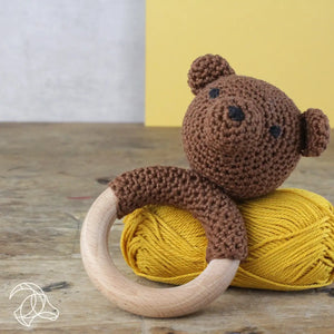 Baby Bear Rattle Crochet kit - Hardicraft