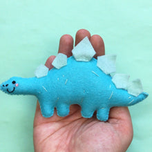 Load image into Gallery viewer, Sulley the Stegosaurus Felt DIY Sewing Kit