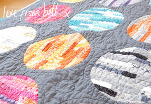 Planets Quilt Sewing Pattern