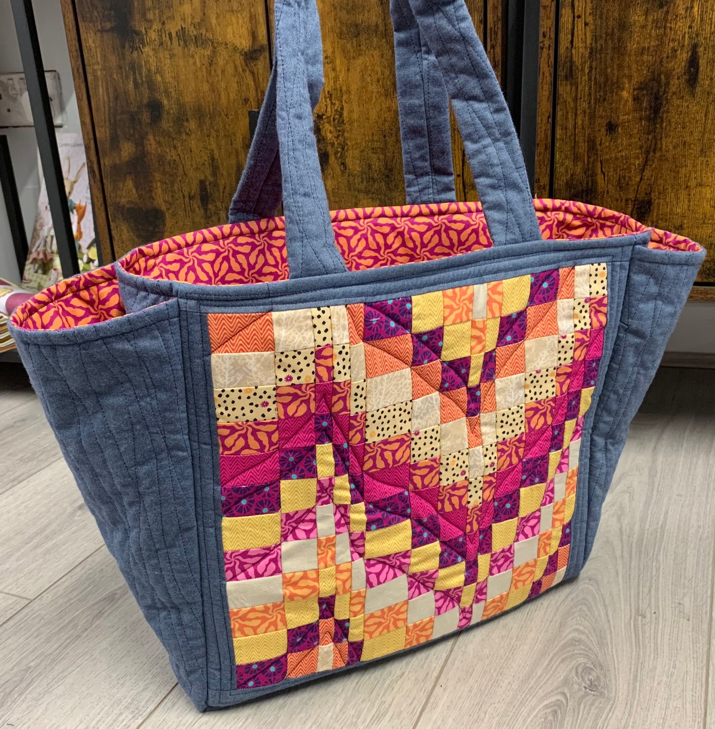 Big Block Bag Sewing Pattern