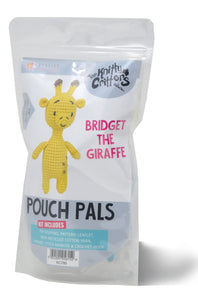Knitty Critters - Pouch Pals - Bridget The Giraffe Crochet Kit