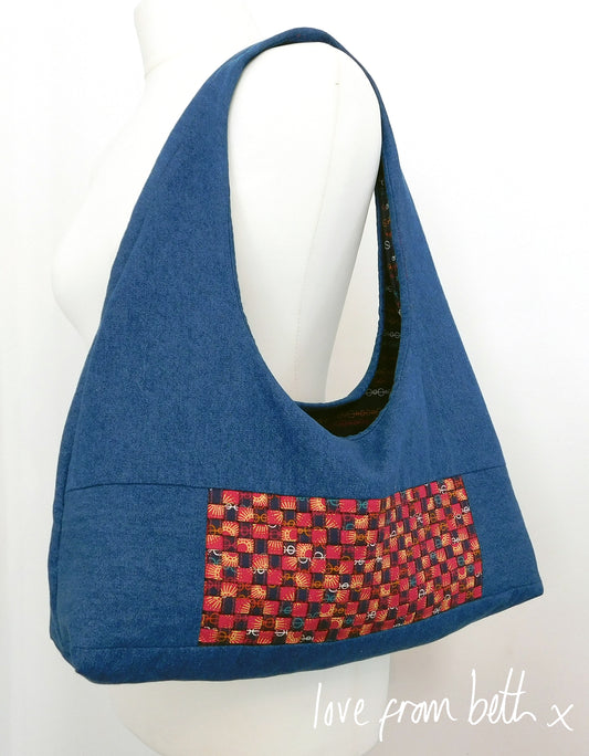 Woven Panel Bag Sewing Pattern