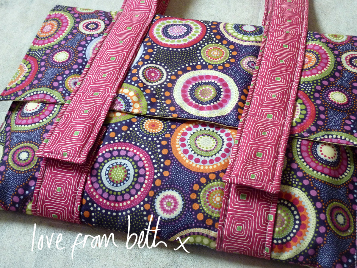 Quilted Satchel Sewing Pattern – Love From Beth