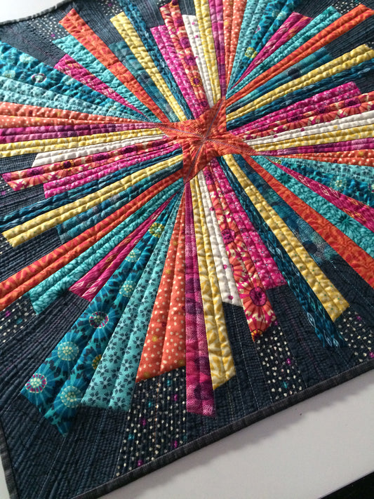 Sparkler Quilt Block Sewing Pattern