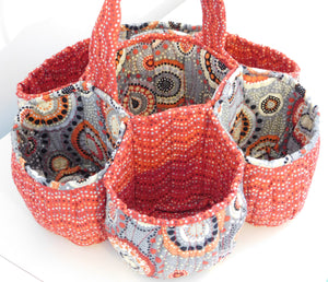 Honeycomb Basket Sewing Pattern