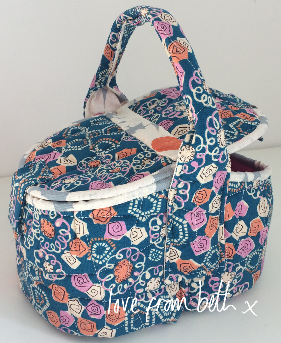 Quilted Hamper Sewing Pattern – Love From Beth