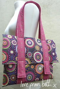 Quilted Satchel Sewing Pattern